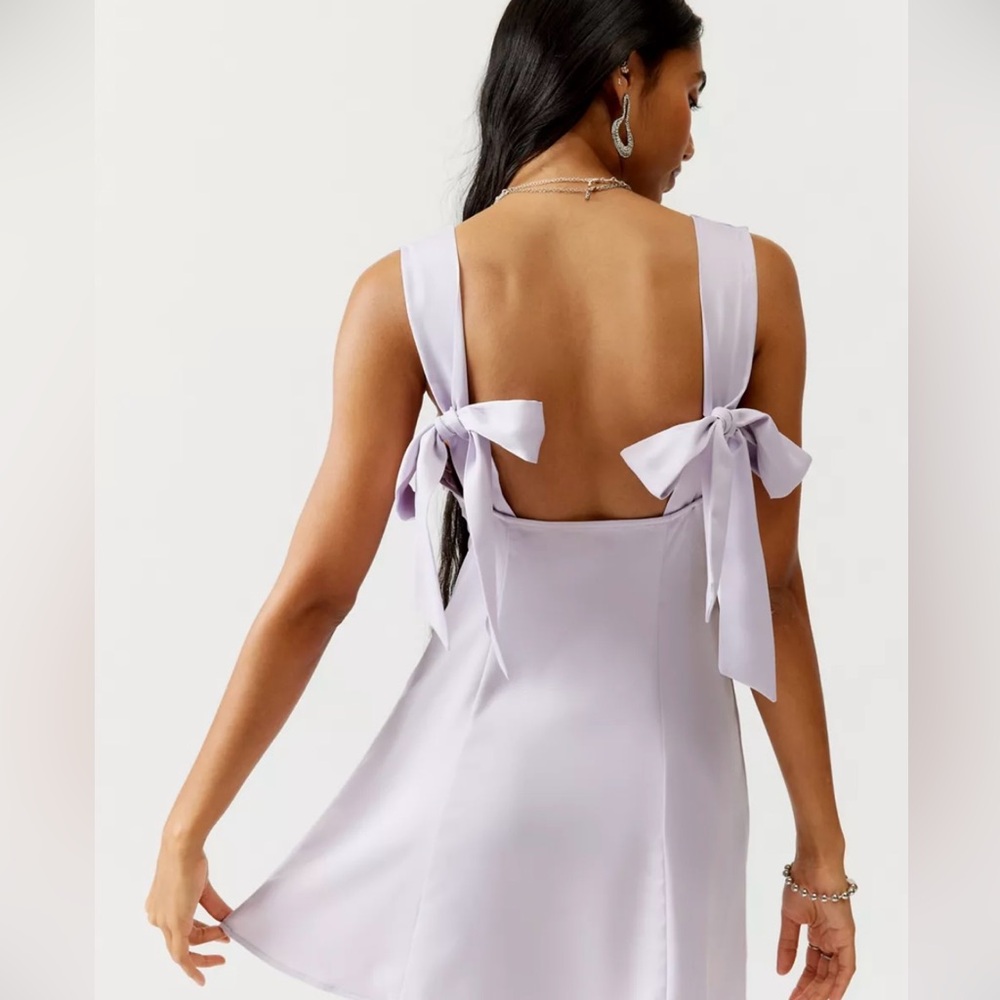 NWT Urban Outfitters Satin Mini Dress